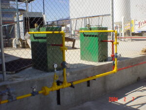 instalacion sistema gas L.P.
